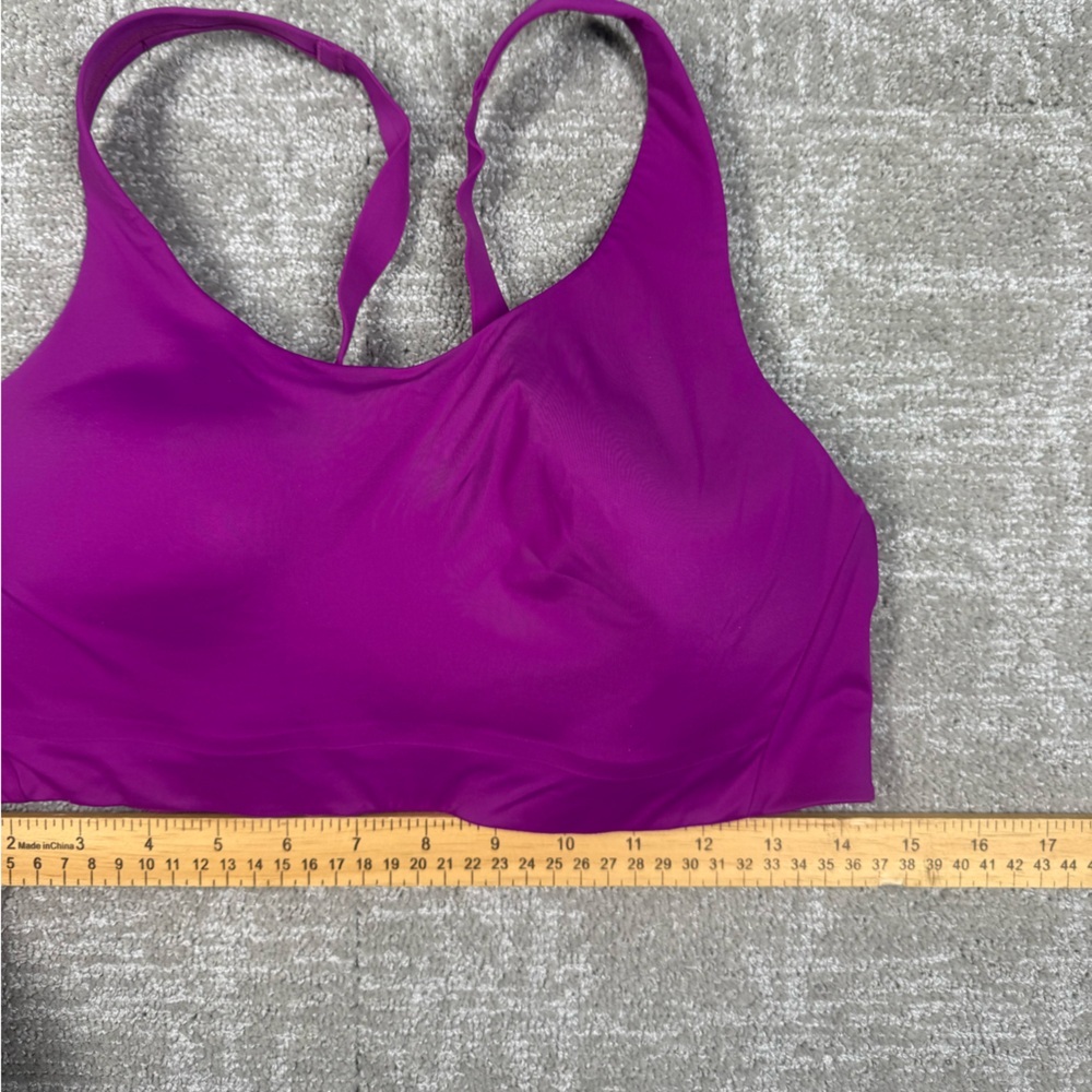 Athleta Lightly padded Advance Sports High Impact Racerback Bra Size 36C - Picture 2 of 4